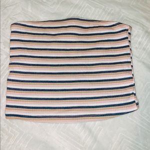 Hollister striped tube top